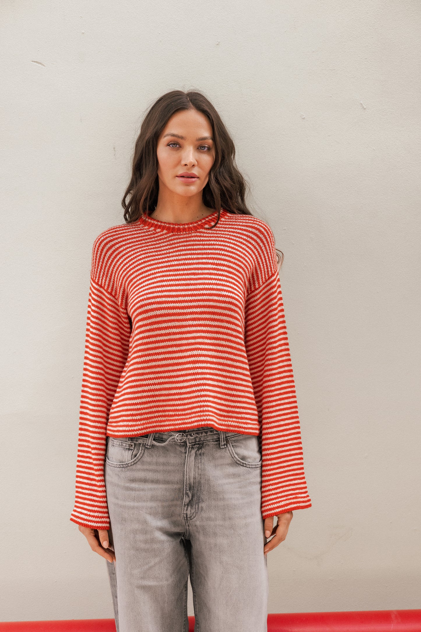Sandnes Garn 2504-2, Cleo Sweater & Skirt, englanninkielinen neuleohje