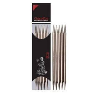 ChiaoGoo Stainless Steel Double Pointed Needles, 20cm