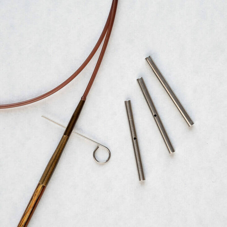 Kaapeliliittimet KnitPro – Vaihtokaapeleiden yhdistämiseen