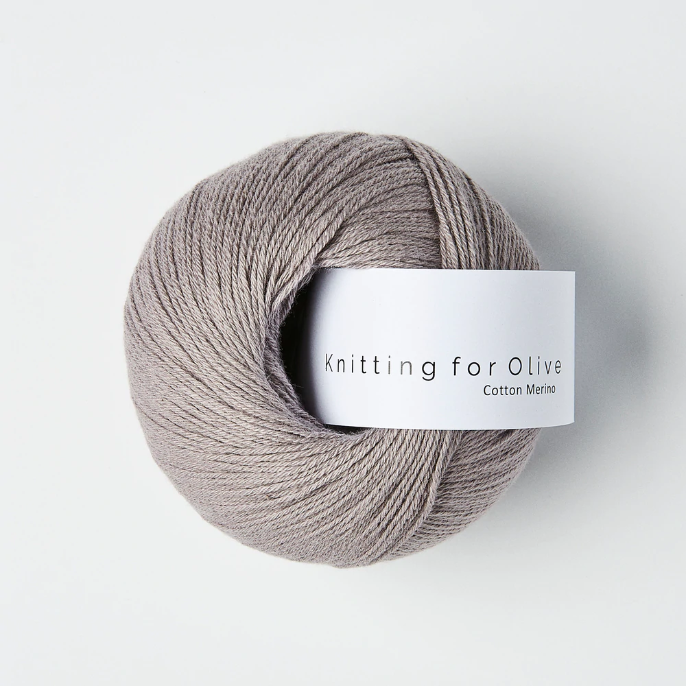 Knitting for Olive Cotton Merino, soft blend of merino wool and cotton