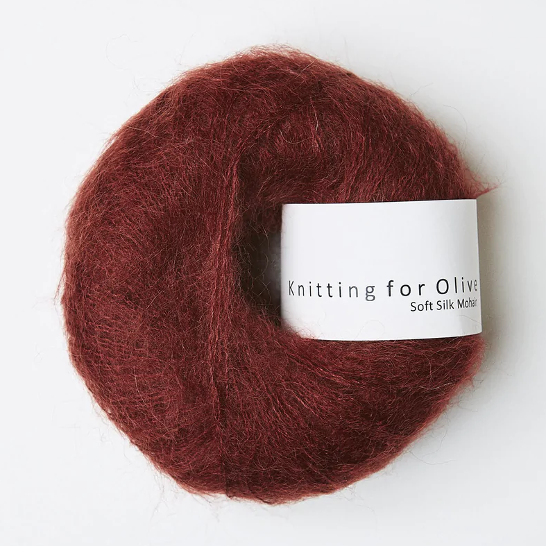 Knitting for Olive Soft Silk Mohair