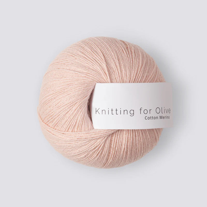 Knitting for Olive Cotton Merino, soft blend of merino wool and cotton