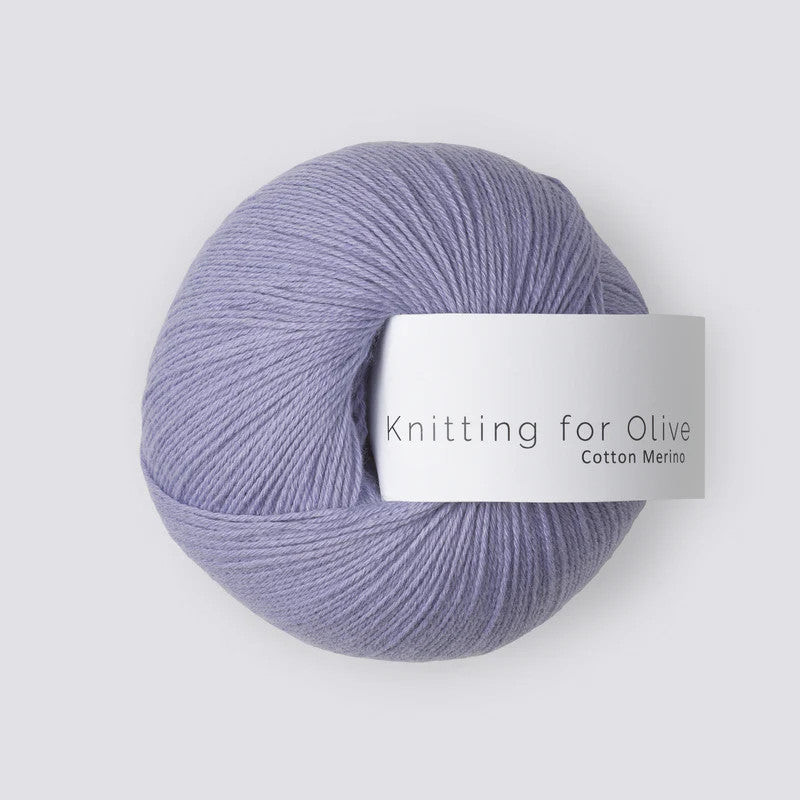 Knitting for Olive Cotton Merino, soft blend of merino wool and cotton