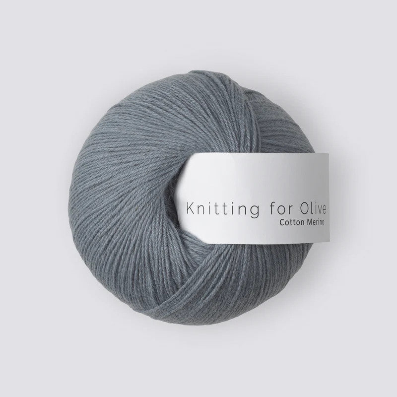 Knitting for Olive Cotton Merino, soft blend of merino wool and cotton