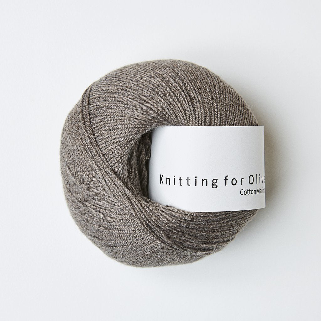Knitting for Olive Cotton Merino, soft blend of merino wool and cotton