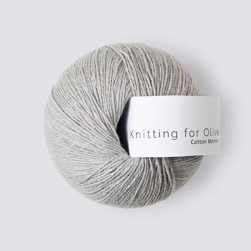 Knitting for Olive Cotton Merino, soft blend of merino wool and cotton
