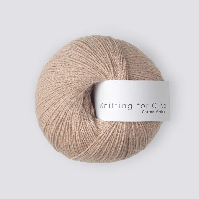 Knitting for Olive Cotton Merino, soft blend of merino wool and cotton