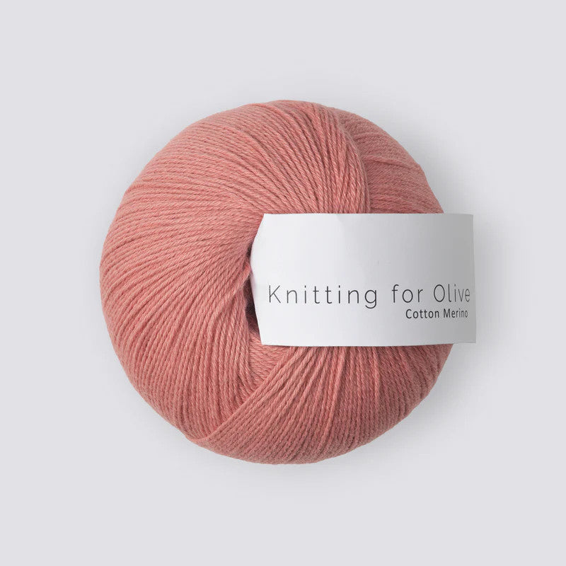 Knitting for Olive Cotton Merino, soft blend of merino wool and cotton