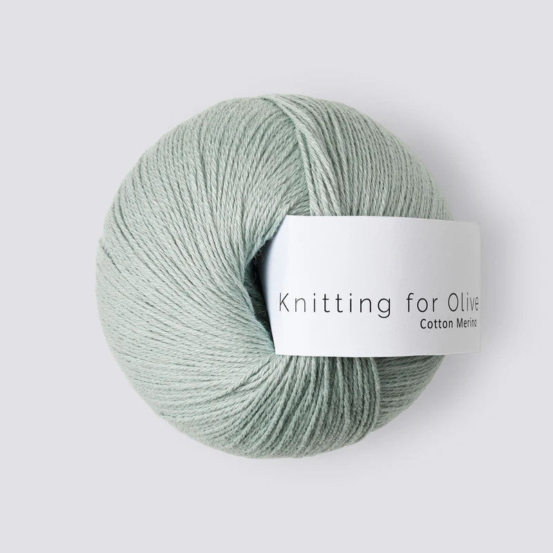 Knitting for Olive Cotton Merino, soft blend of merino wool and cotton