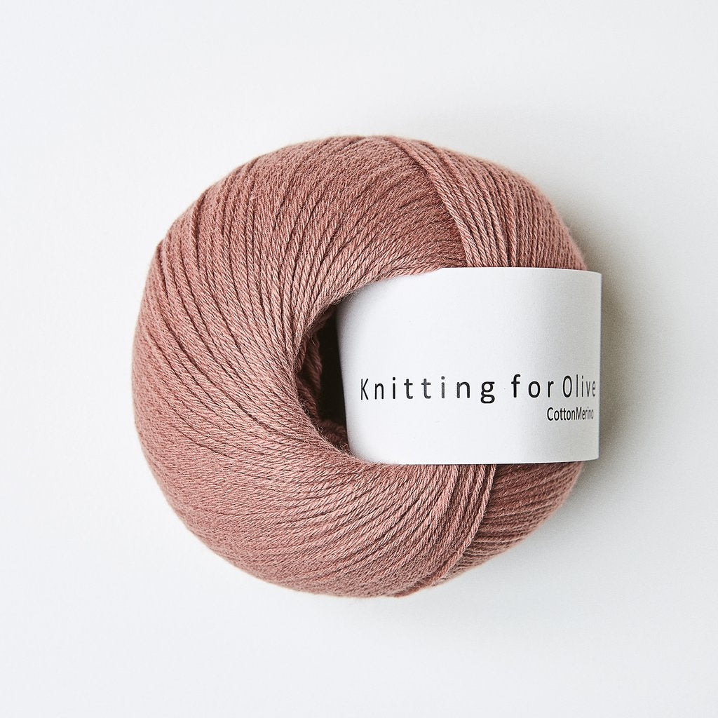 Knitting for Olive Cotton Merino, soft blend of merino wool and cotton