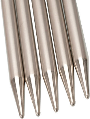 ChiaoGoo Stainless Steel Double Pointed Needles, 20cm
