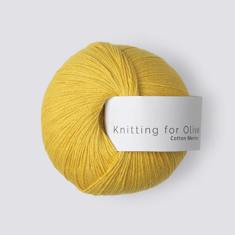 Knitting for Olive Cotton Merino, soft blend of merino wool and cotton