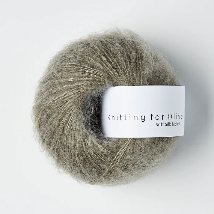 Knitting for Olive Soft Silk Mohair