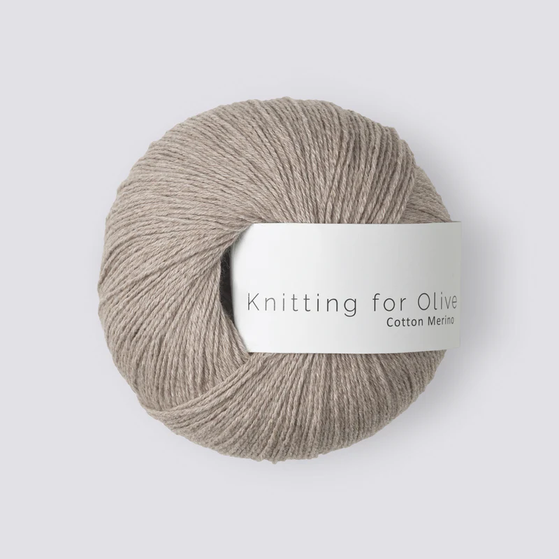 Knitting for Olive Cotton Merino, soft blend of merino wool and cotton
