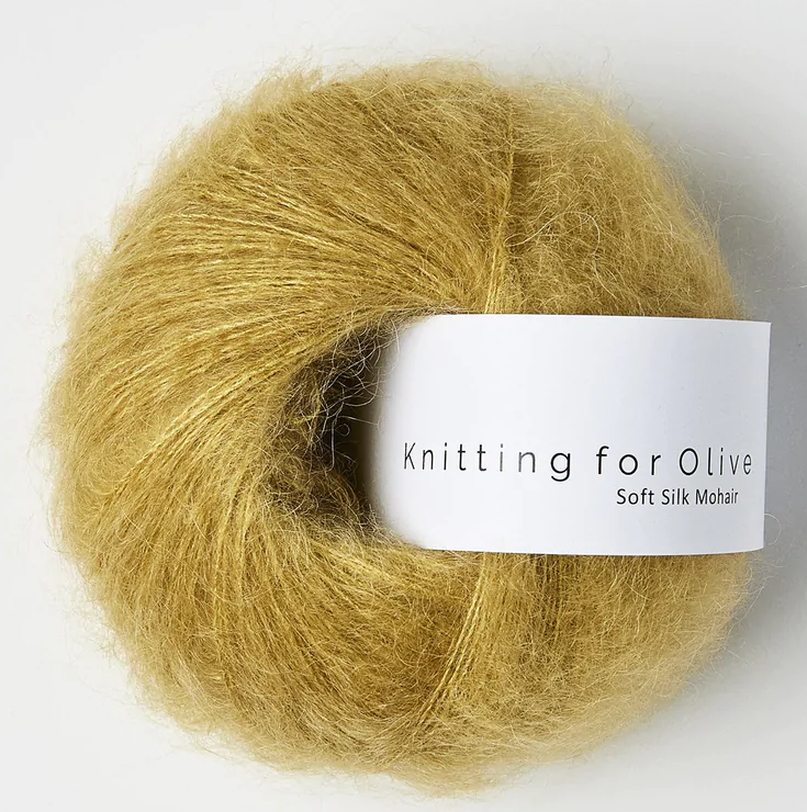 Knitting for Olive Soft Silk Mohair