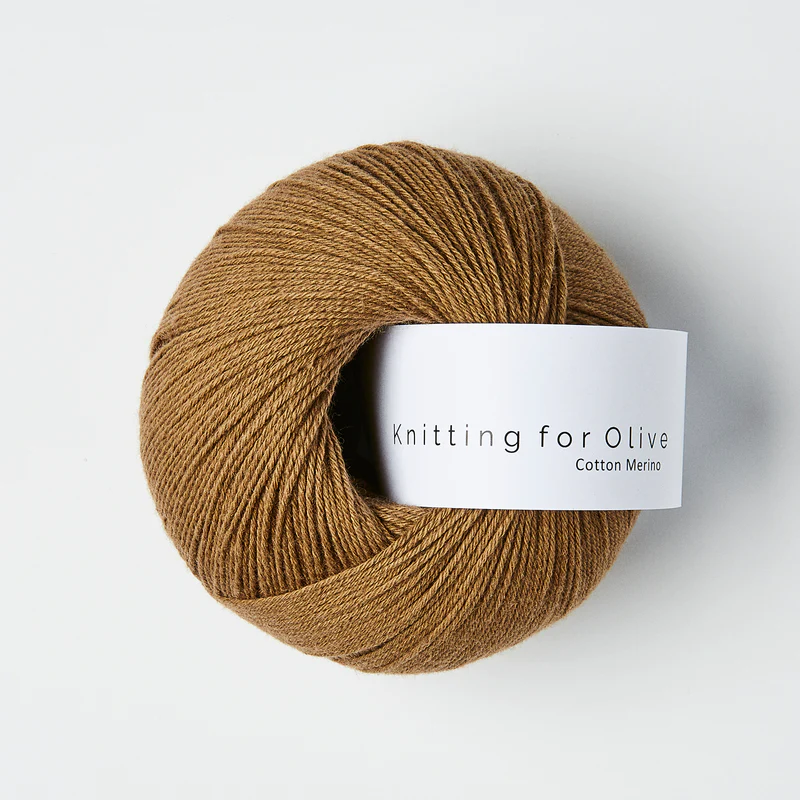 Knitting for Olive Cotton Merino, soft blend of merino wool and cotton