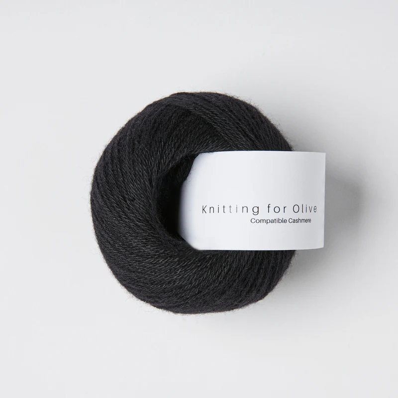 Knitting for Olive Compatible Cashmere Licorice
