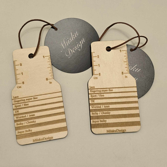 MiiskuDesign Langanpaksuusmitta