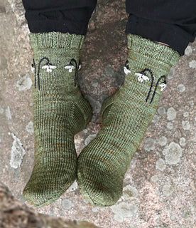Suvis.Knits - Snowflakes Socks (Finnish knitting instructions)