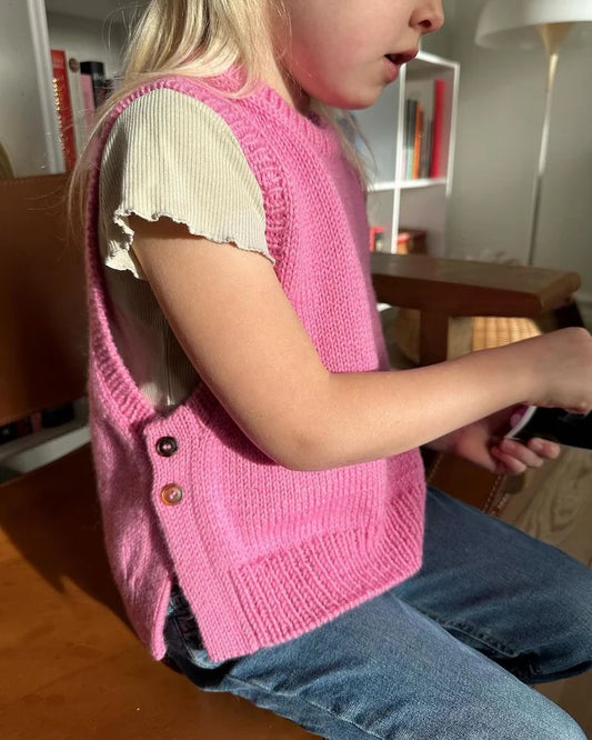 PetiteKnit Lulu Slipover Junior (FI, LAPSET) - lasten neuleohje suomeksi