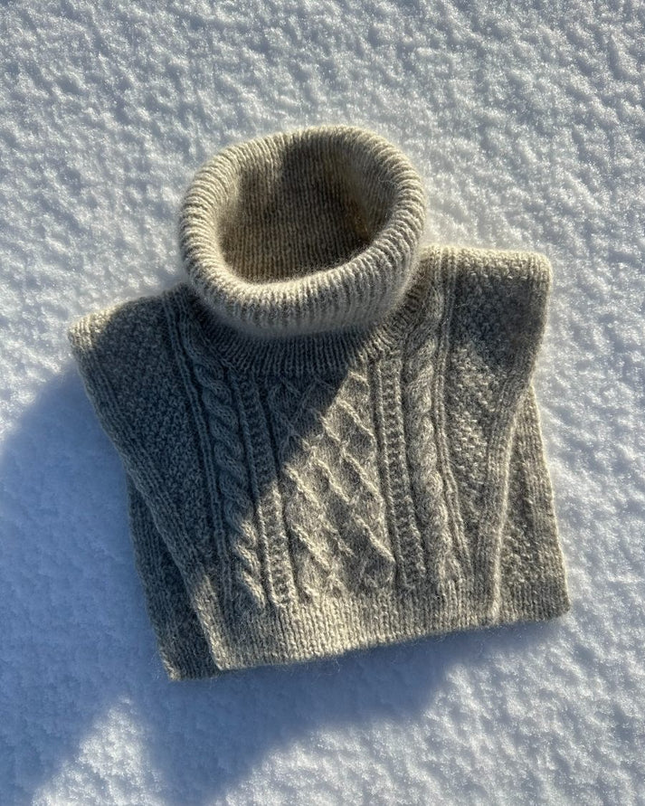 PetiteKnit Moby Neck kauluri harmaa