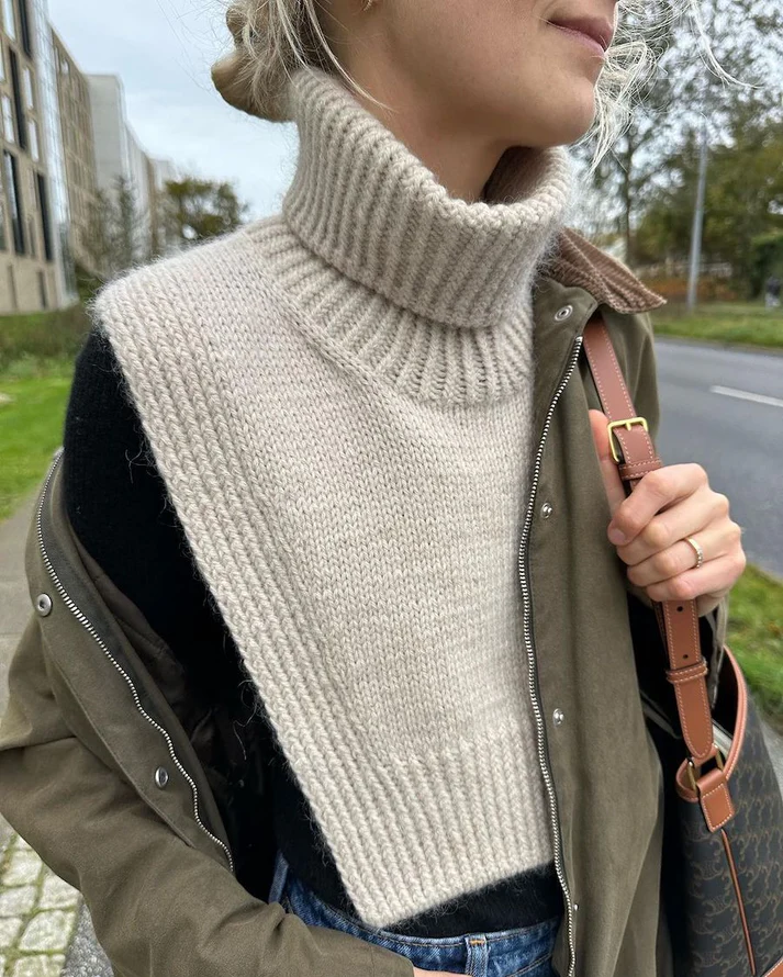 PetiteKnit Terrazzo neck – neuleohje suomeksi