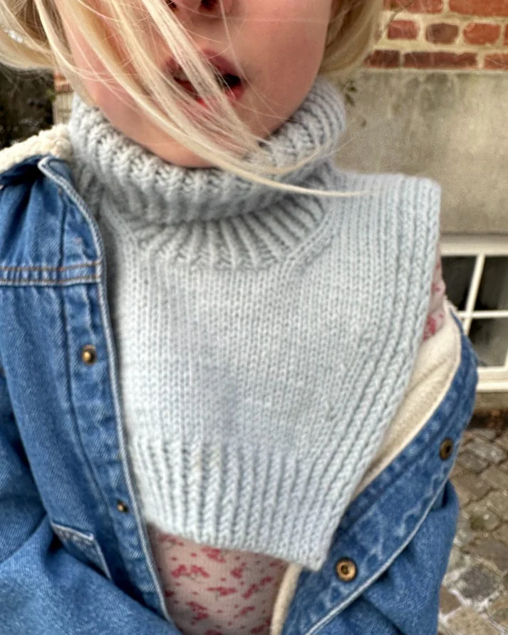 PetiteKnit Terrazzo Neck Junior - neuleohje lapsille
