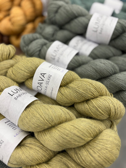 Lumoava Baby alpakkasilkki