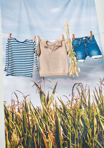 Raitaneule lapsille (ilmainen neuleohje) - Sandnes Garn