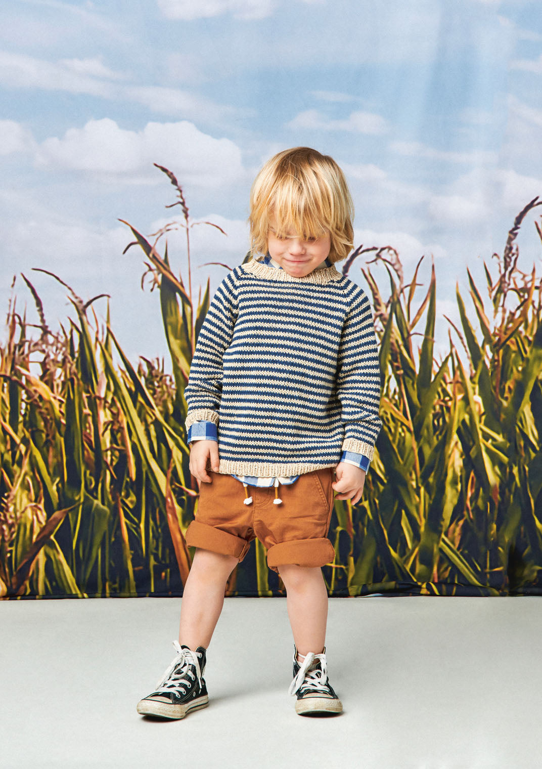 Raitaneule lapsille (ilmainen neuleohje) - Sandnes Garn