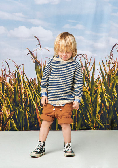 Raitaneule lapsille (ilmainen neuleohje) - Sandnes Garn