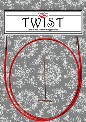 Twist Red Vaihtokaapelit, Large, CHIAOGOO