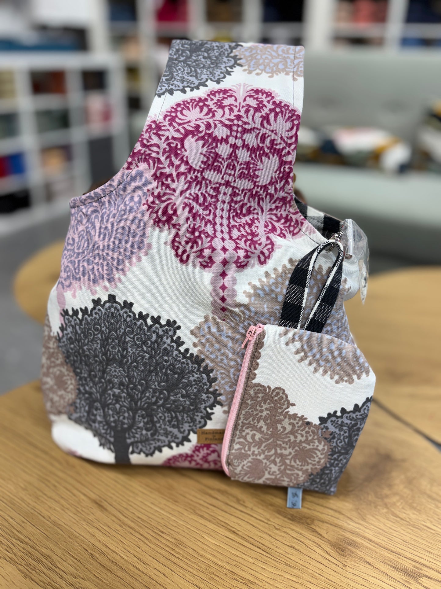 Käsivarrellaan projektipussi & villat