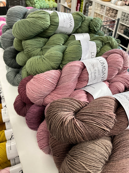 Lumoava Luksus Ohut sukkalanka