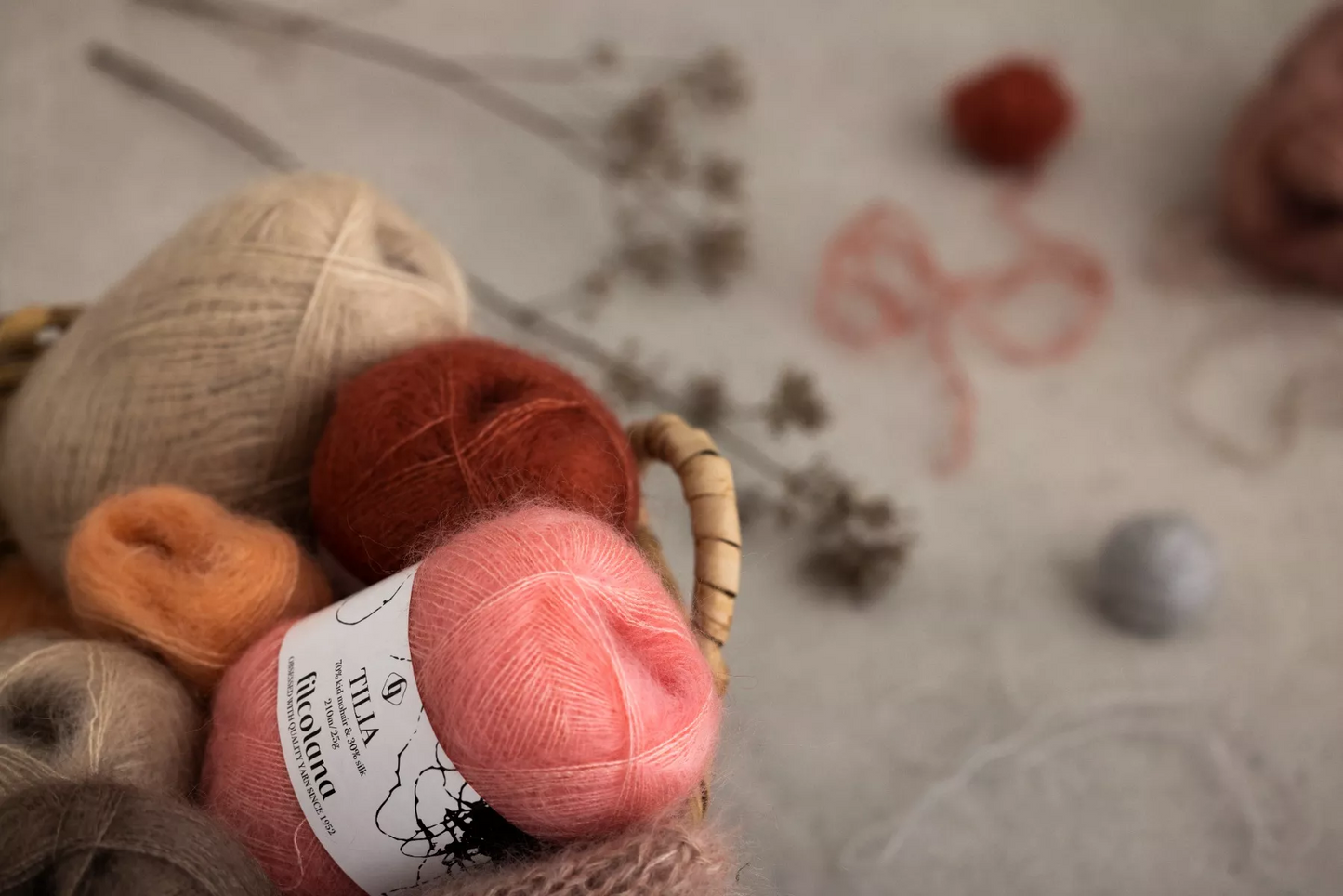 Filcolana Tilia – kevyt ja ylellinen silkkimohairlanka