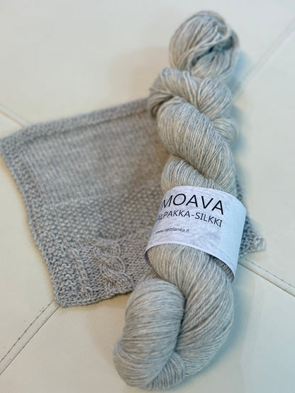 Lumoava Alpakkasilkki