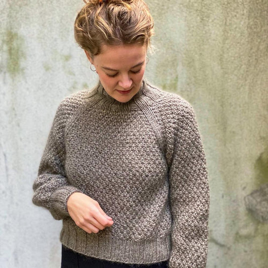 Knitting for Olive - Truffle Sweater (English knitting pattern)