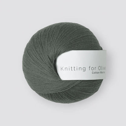 Knitting for Olive Cotton Merino, soft blend of merino wool and cotton