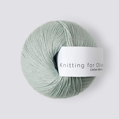 Knitting for Olive Cotton Merino, soft blend of merino wool and cotton