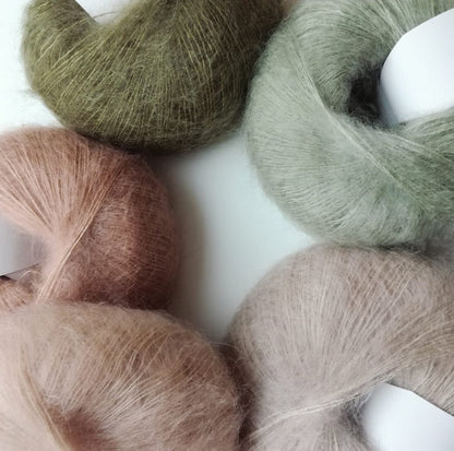 Knitting for Olive Soft Silk Mohair
