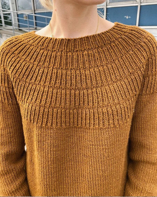 PetiteKnit Anker`s Sweater - My size (ENG) - neuleohje englanniksi