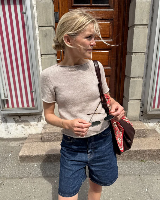 PetiteKnit Ivy Tee (FI) - neuleohje suomeksi