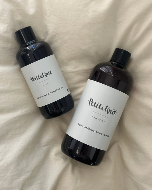 PetiteKnit Villapesuaine 250ml – pesuaine villalle ja neuleille