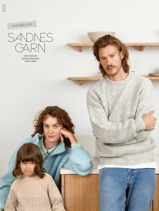 2212 Tynn Peer Gynt ohjevihko, Sandnes Garn