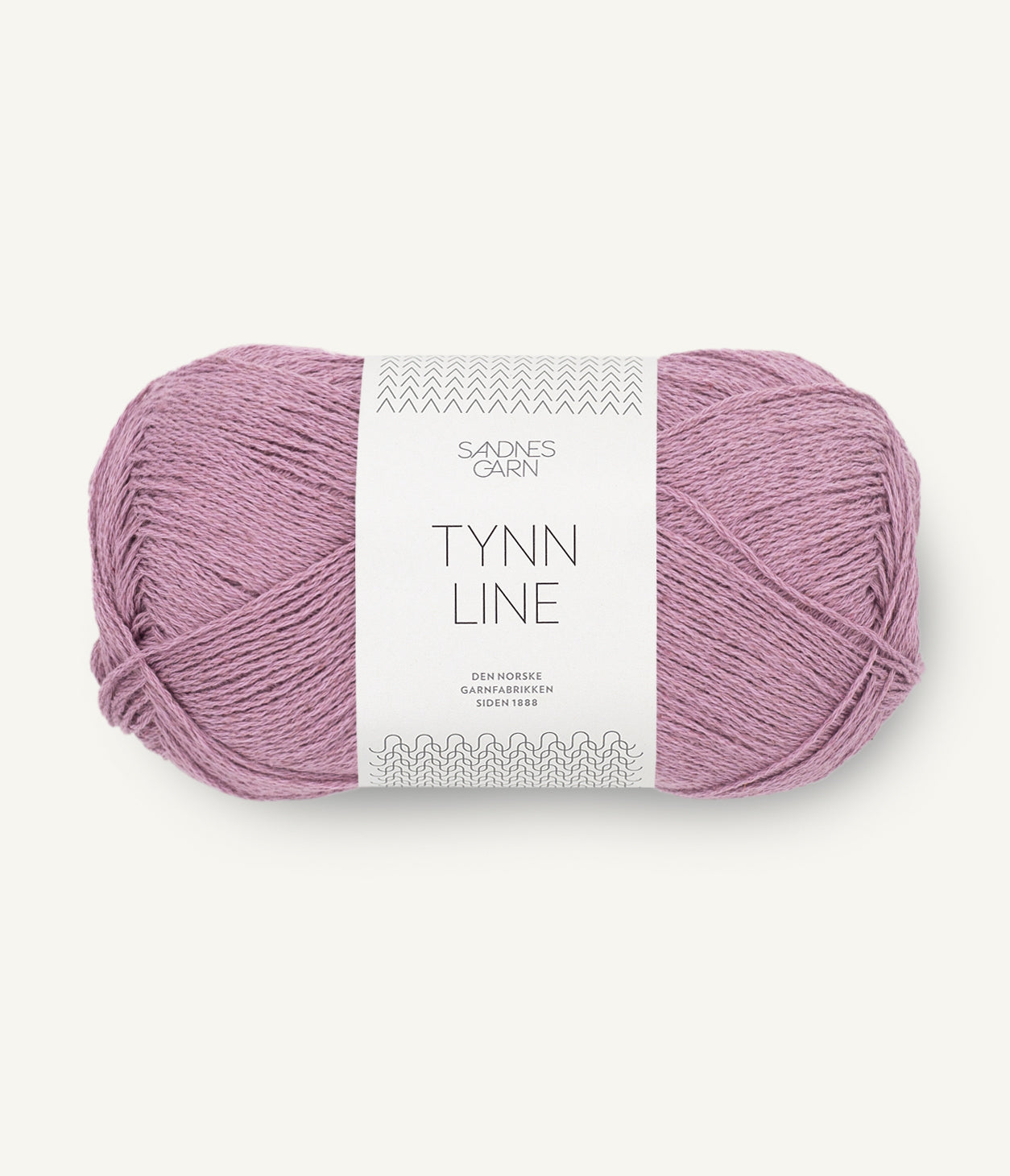 Sandnes Garn Tynn Line - ohut pellavasekoitelanka kesäneuleisiin, kevyt pink laventeli lanka neulontaan.