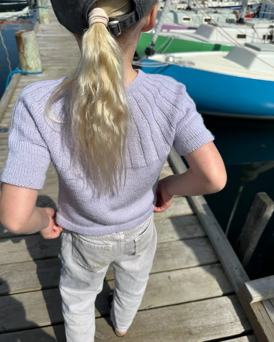 PetiteKnit Sunday Tee Junior (ENG, KIDS) - lasten neuleohje englanniksi