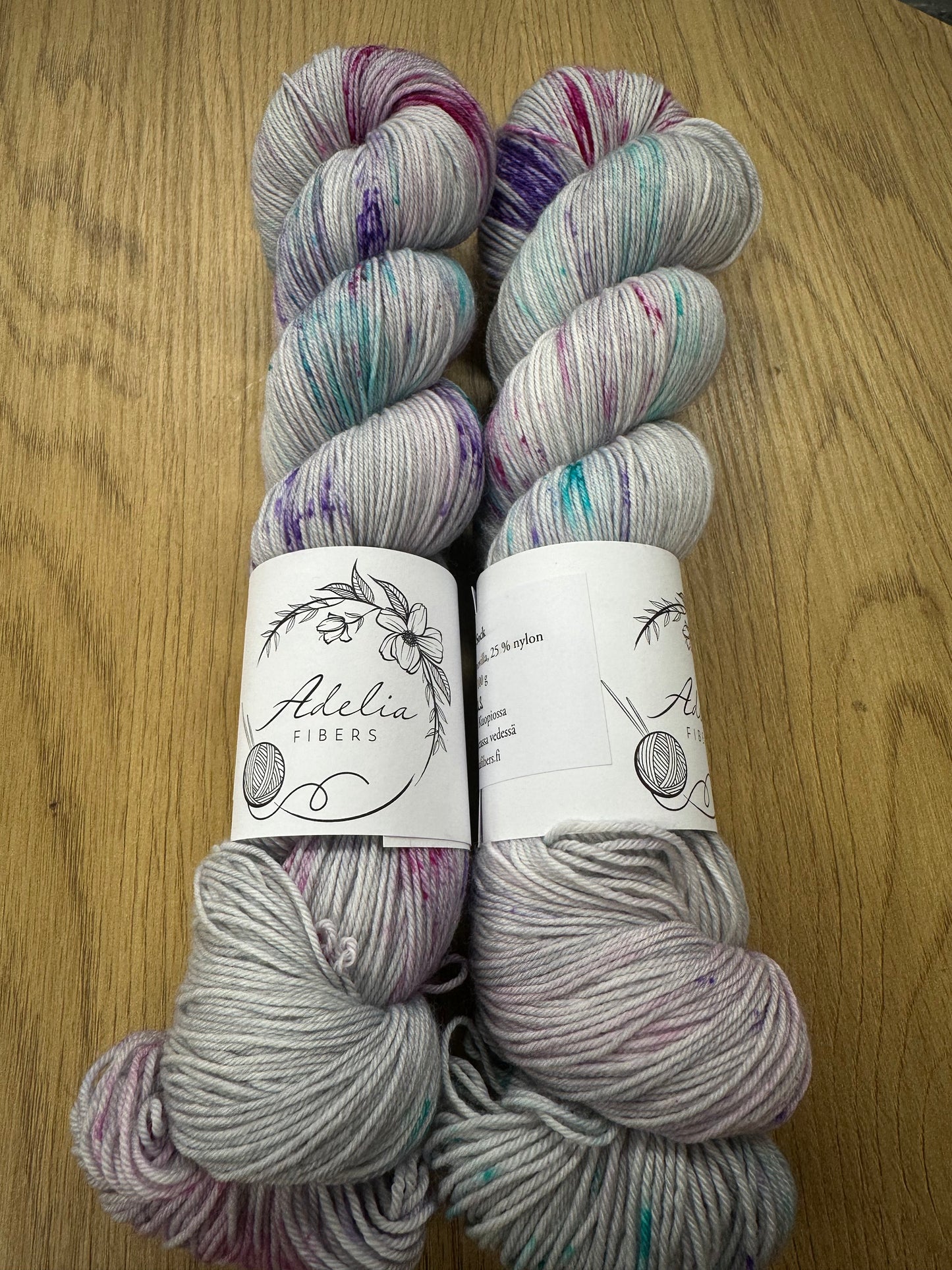Adelia Fibres Merino Sock -merinosukkalanka