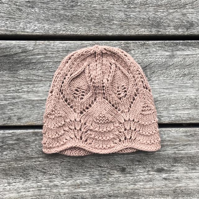 Knitting for olive Lace Beanie