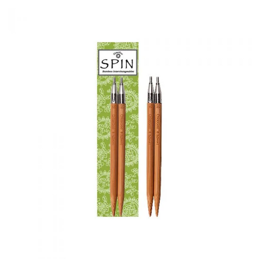 ChiaoGoo SPIN Bambu -vaihtopäät 13 cm (S)