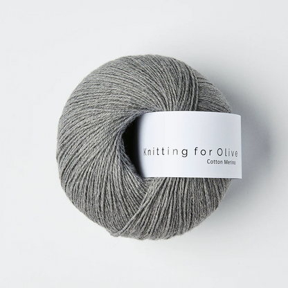 Knitting for Olive Cotton Merino, soft blend of merino wool and cotton